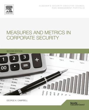 Book cover of Measures and Metrics in Corporate Security