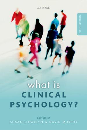 Cover of the book What is Clinical Psychology? by J. L. Schellenberg