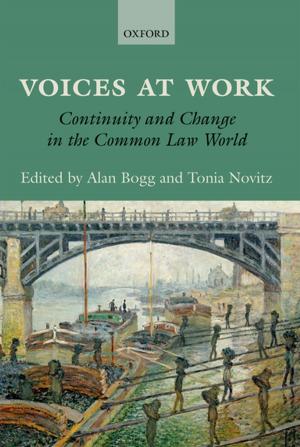 Cover of the book Voices at Work by John S Dryzek, Bonnie Honig, Anne Phillips