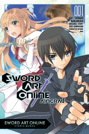 Book cover of Sword Art Online: Aincrad, Vol. 1 (manga)