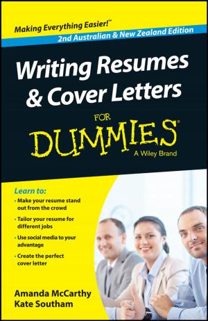 Book cover of Writing Resumes and Cover Letters For Dummies - Australia / NZ