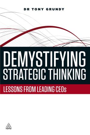 Book cover of Demystifying Strategic Thinking