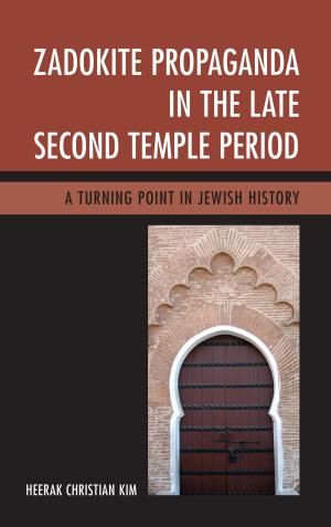 Cover of Zadokite Propaganda in the Late Second Temple Period