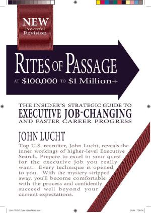 Cover of the book Rites of Passage at $100,000 to $1,000,000+ by Graham McFee, Alan Tomlinson