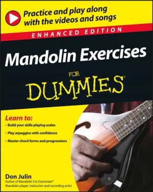 Cover of the book Mandolin Exercises For Dummies, Enhanced Edition by Philip Smith, Alexander Riley