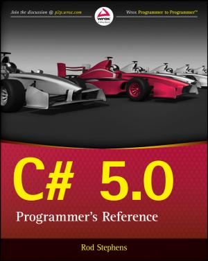 Cover of the book C# 5.0 Programmer's Reference by Surinder Singh Virdi, Robert Waters