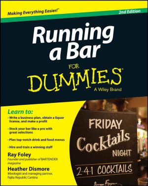 Cover of the book Running a Bar For Dummies by Brett Arends