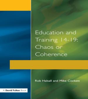 Cover of the book Education and Training 14-19 by 