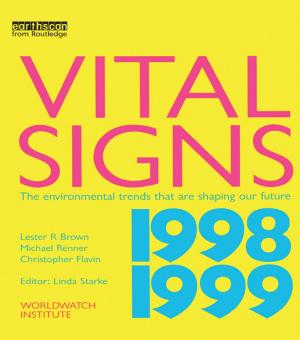 Cover of the book Vital Signs 1998-1999 by Peter Dannenberg, Elmar Kulke
