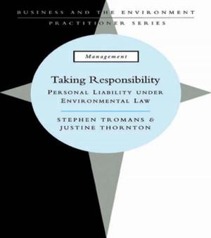 Cover of the book Taking Responsibility by Jason Sharman