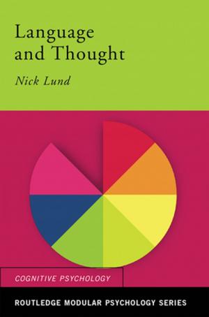 Cover of the book Language and Thought by 