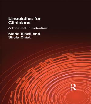 Cover of Linguistics for Clinicians