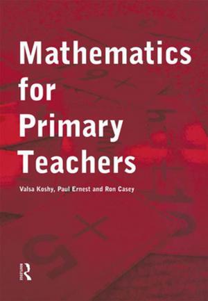Cover of the book Mathematics For Primary Teachers by Edward Glover