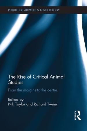 Cover of the book The Rise of Critical Animal Studies by 