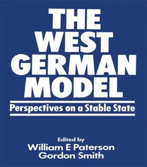 Cover of the book The West German Model by Noemi Katznelson, Niels Ulrik Sørensen, Knud Illeris