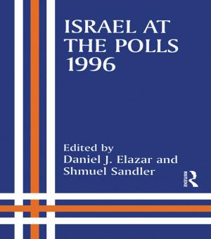 Cover of the book Israel at the Polls, 1996 by Anthony Diller, Jerry Edmondson, Yongxian Luo