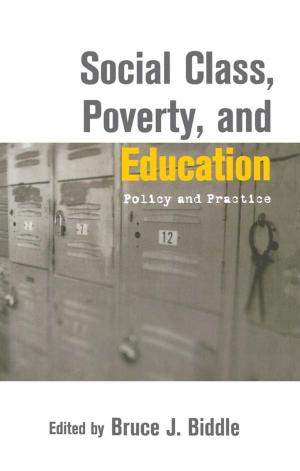 Cover of the book Social Class, Poverty and Education by Karen Sternheimer