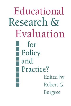 Cover of the book Education Research and Evaluation: For Policy and Practice? by Brian Fagan