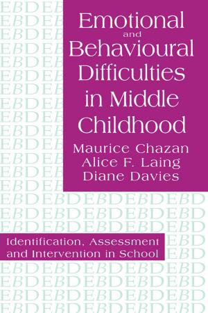 Book cover of Emotional And Behavioural Difficulties In Middle Childhood