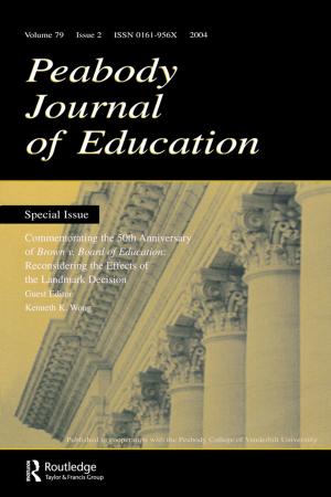Cover of the book Commemorating the 50th Anniversary of brown V. Board of Education: by Donald B. Corner, Jan C. Fillinger, Alison G. Kwok