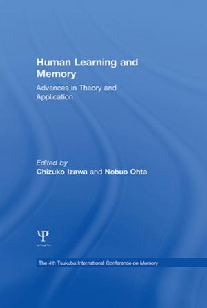 Cover of Human Learning and Memory