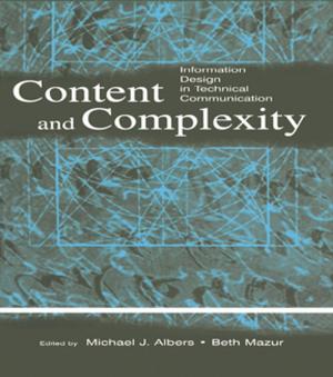 Cover of the book Content and Complexity by James A. Sweeney