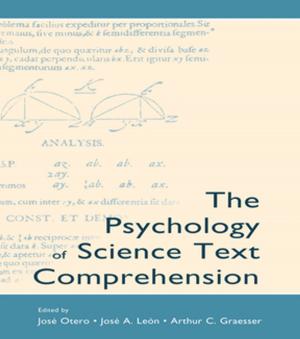 Cover of the book The Psychology of Science Text Comprehension by Johann Graf Lambsdorff, Markus Taube, Matthias Schramm