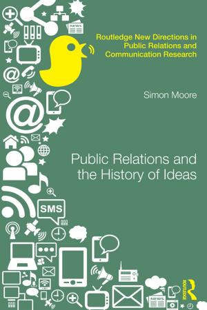 Cover of the book Public Relations and the History of Ideas by Timothy J. Lensmire
