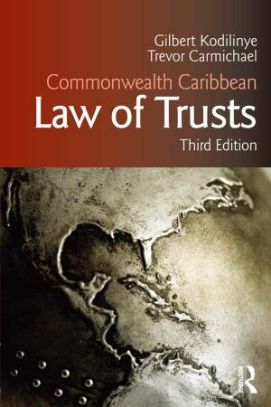 Cover of the book Commonwealth Caribbean Law of Trusts by James Ryan