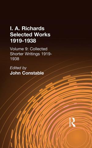 Book cover of Collected Shorter Writings V9