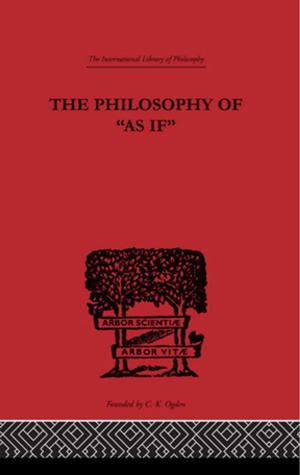 Cover of the book The Philosophy of As if by Barbara Bryant