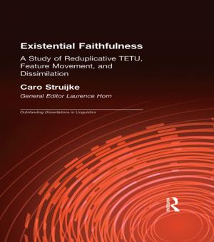 Cover of the book Existential Faithfullness by Rosemarie  Putnam Tong