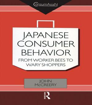 Cover of the book Japanese Consumer Behaviour by Rhonda Bondie, Akane Zusho