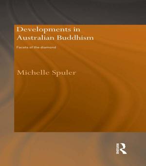 Cover of the book Developments in Australian Buddhism by Tony Fusco