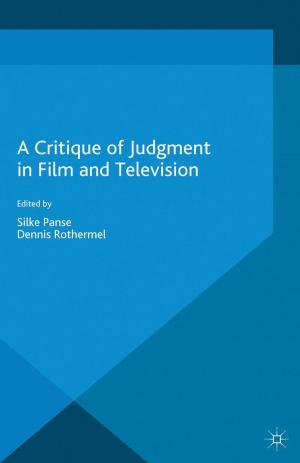 Cover of the book A Critique of Judgment in Film and Television by K. Bekkaoui