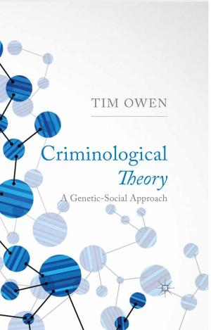 Cover of the book Criminological Theory by Chiara Beccalossi