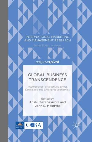Cover of the book Global Business Transcendence by Seung Ho Park, Gerardo R. Ungson, Andrew Cosgrove