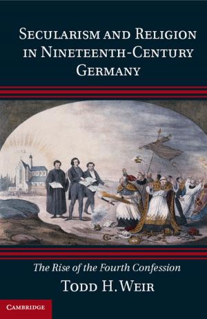 Book cover of Secularism and Religion in Nineteenth-Century Germany