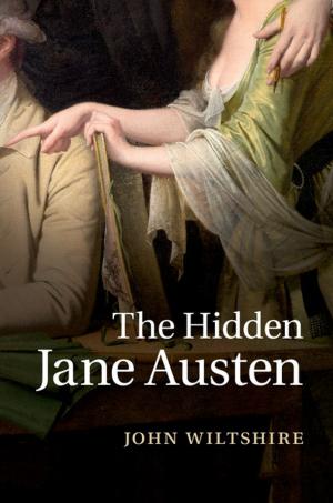 Cover of the book The Hidden Jane Austen by Robert W. Gordon