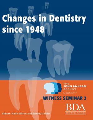 Cover of the book The Changes In Dentistry Since 1948 - The John Mclean Archive a Living History of Dentistry Witness Seminar 2 by Thirteen O'Clock Press