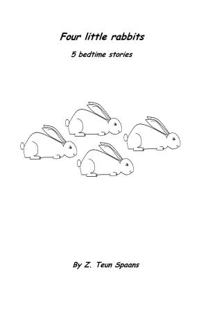 Cover of the book Four little rabbits by B. Radom