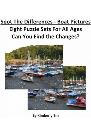 Cover of Spot the Difference: Boats - Eight Puzzle Sets to Solve For All Ages