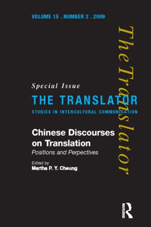 Cover of the book Chinese Discourses on Translation by Vincent Kelly Pollard