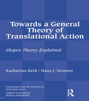 Cover of the book Towards a General Theory of Translational Action by 