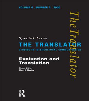 Cover of the book Evaluation and Translation by Robert A Giacalone, Carole L. Jurkiewicz