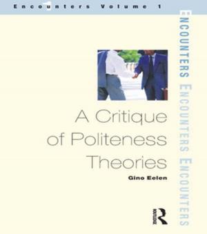 Cover of the book A Critique of Politeness Theory by Anthony Kenny