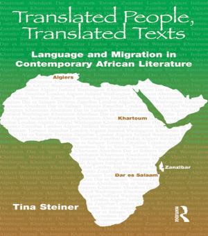 Cover of the book Translated People,Translated Texts by Jennifer Crawford