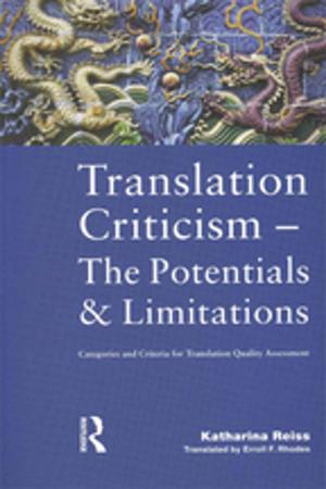 Cover of the book Translation Criticism- Potentials and Limitations by Marcia Hill