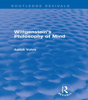 Cover of the book Wittgenstein's Philosophy of Mind (Routledge Revivals) by 