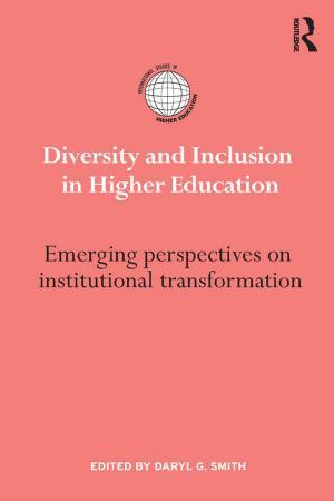 Cover of the book Diversity and Inclusion in Higher Education by Sheryn Spencer-Waterman
